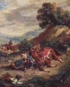 Eugene Delacroix Der Tod Laras oil painting artist